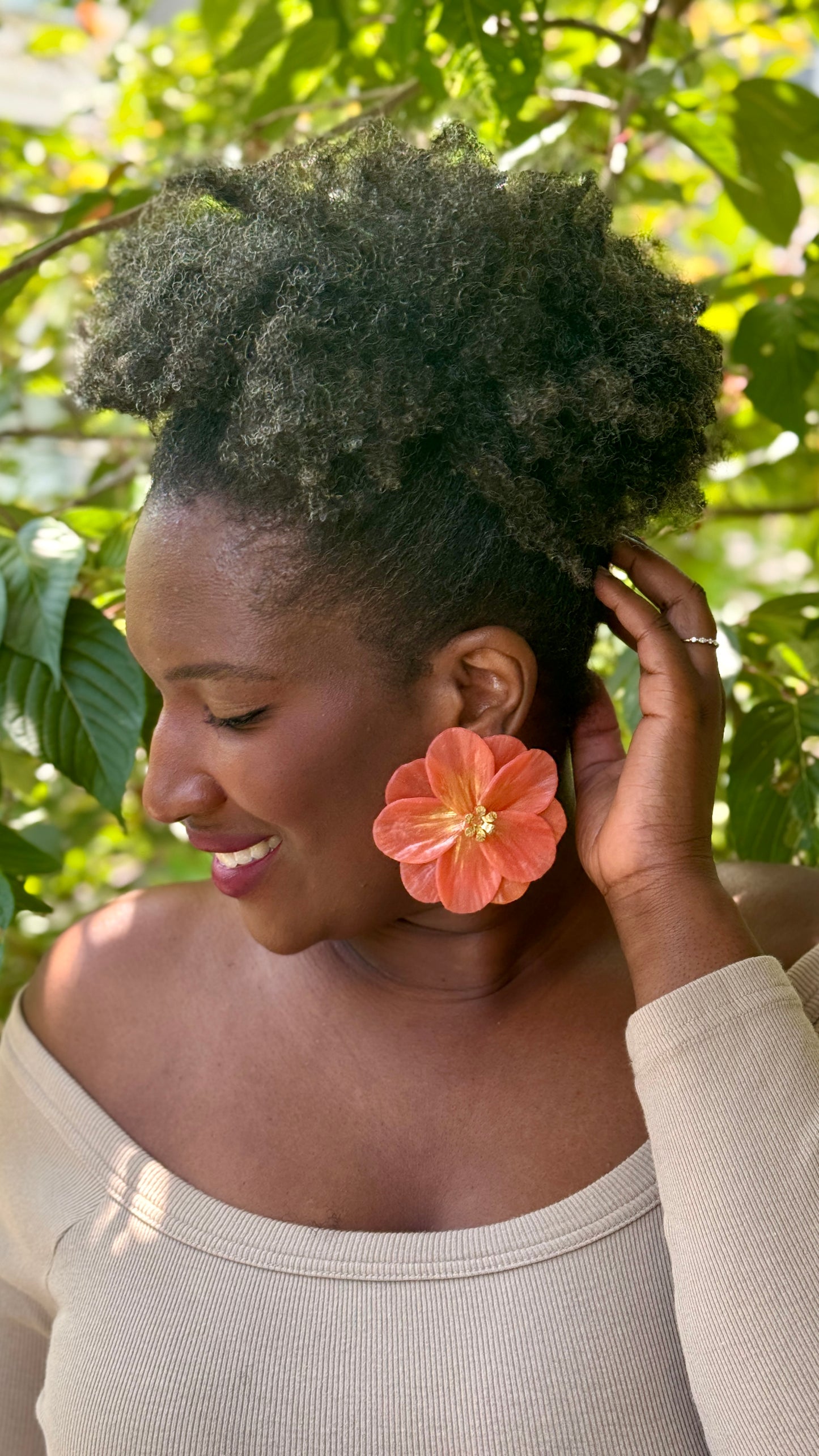 Flora Statement Stud Earrings