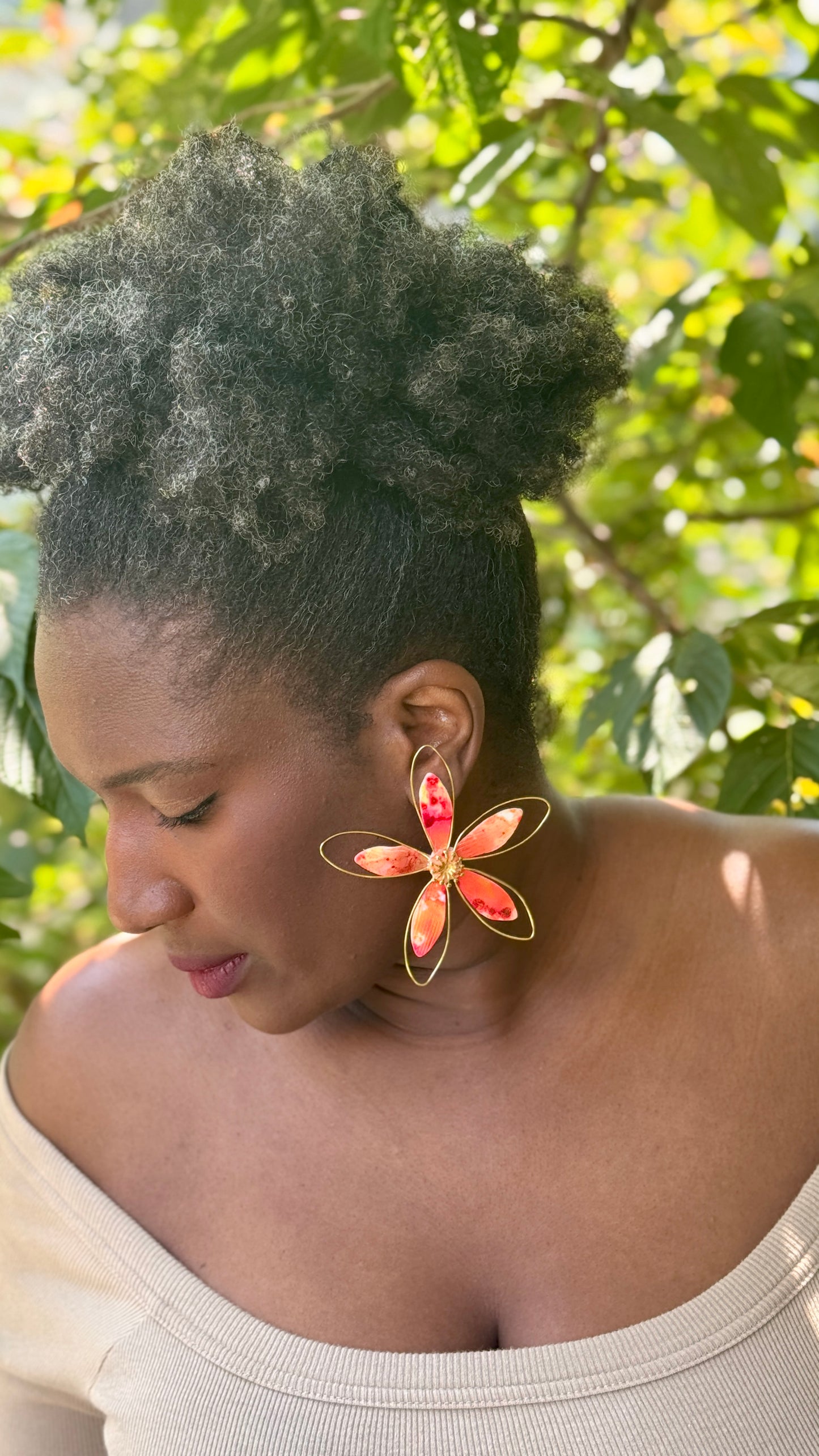 Amara Statement Stud Earrings