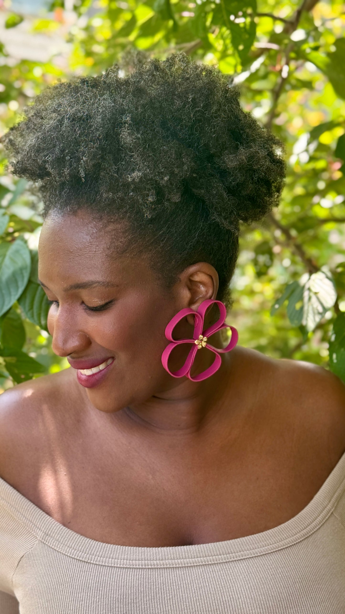 Zaria Statement Stud Earrings