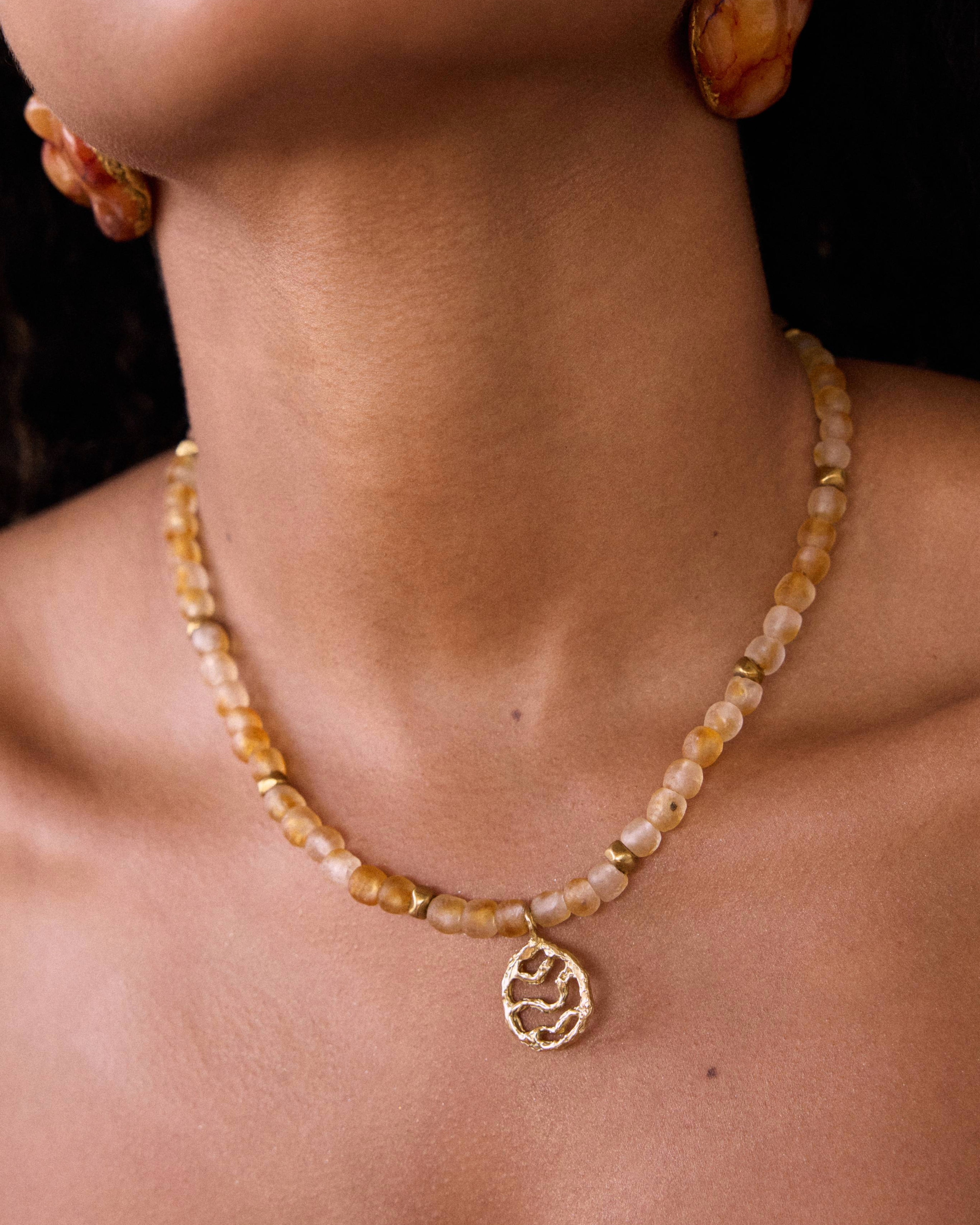 Siafa Necklace – Beaded