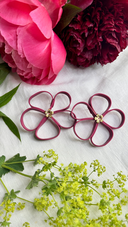 Zaria Statement Stud Earrings