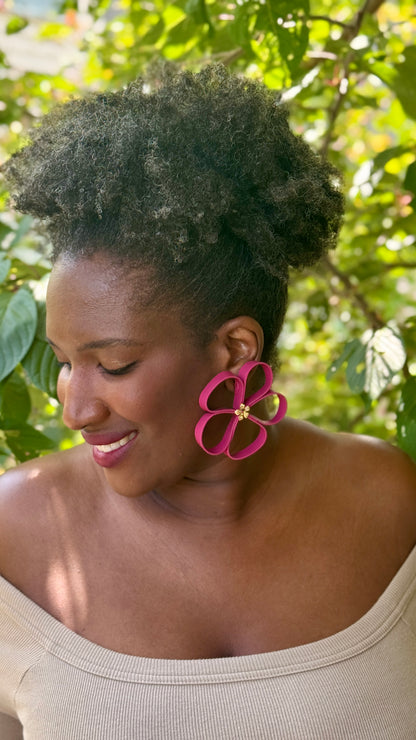 Zaria Statement Stud Earrings