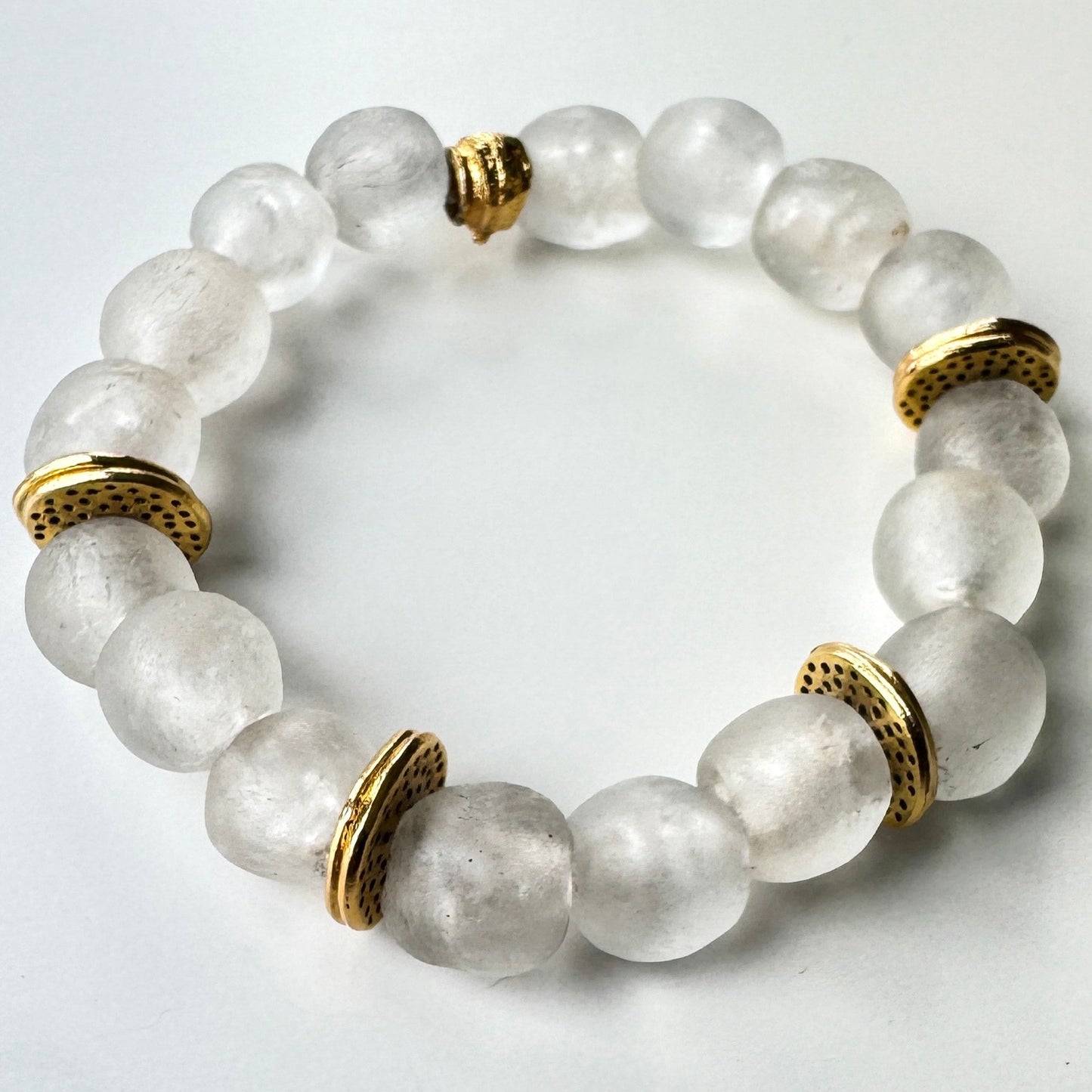 White African beads bracelet