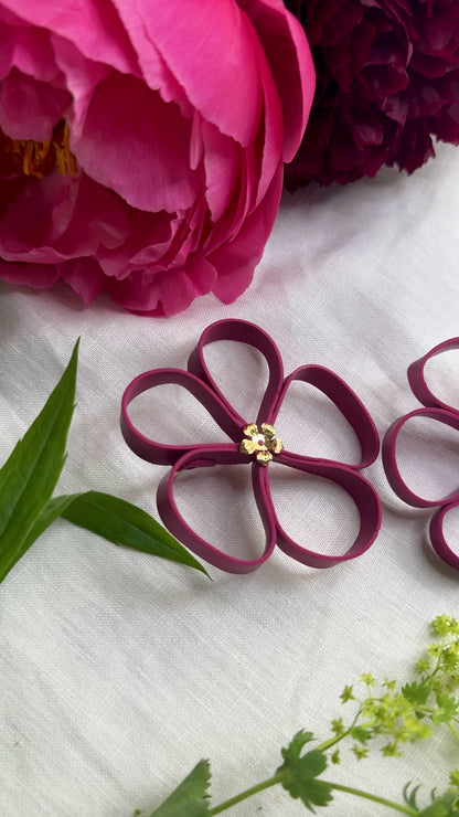 Zaria Statement Stud Earrings